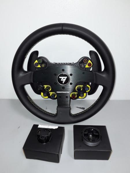 THRUSTMASTER Evo Racing 32R Leather (compatible w/ PS5, PS5 Pro, PS4, XBOX Series X/S, One, PC) - MSRP $336