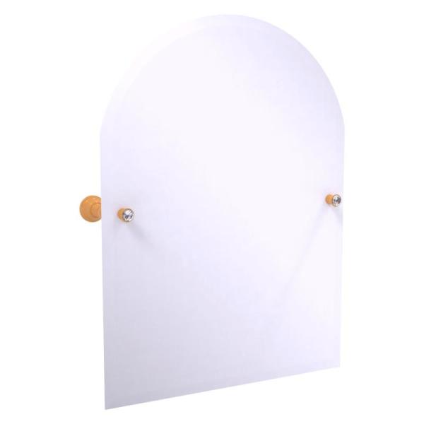 Home - Allied Brass Frameless Arched Top Tilt Mirror, Hush Blankets Classic Queen 25lbs Weighted Blanket - MSRP $2,860