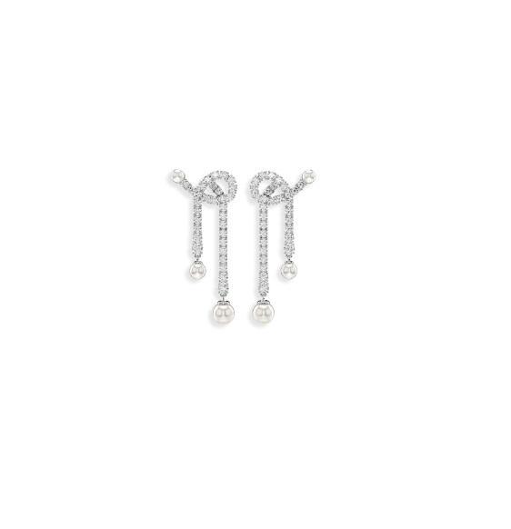 Jewelry - Swarovski Matrix Drop Earrings, Degs & Sal Sterling Silver/Turquoise Beaded Necklace - Original MSRP $2,583