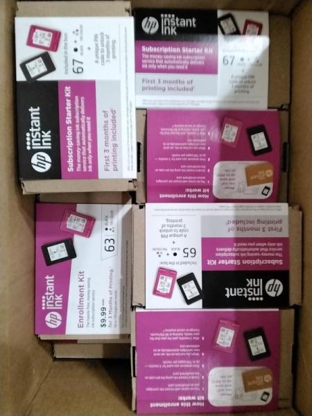 Pallet of Assorted Ink Cartridges & Toners - MSRP $649