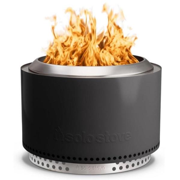Solo Stove Yukon 2.0 27 Inch Smokeless Stainless Steel Outdoor Ash Fireplace + Stand - MSRP $529
