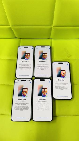 Apple iPhone 15 Plus, 16 units, MSRP: $17,750