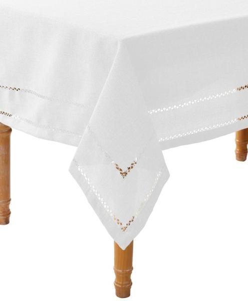 Home - Vintage Tablecloth, HPD Curtains, Bloomingville Marble Charcuterie - MSRP $1,878