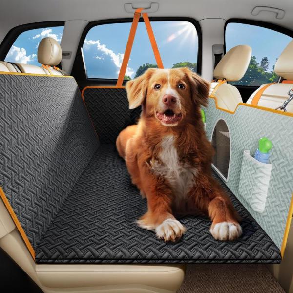 Oneisall Back Seat Dog Cover for Car - MSRP $4,949