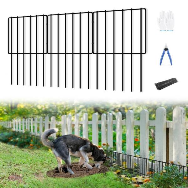 Lawn and Garden - Kyate Animal Barrier Fence, Lauzior Set of 3 Christmas Lighted Gift Boxes - MSRP $3,734