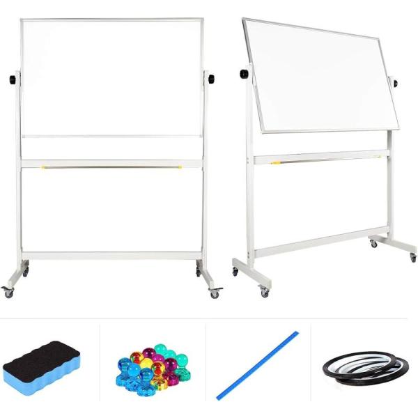 Toy - Flybold Rolling Whiteboard with Stand, Flyfry Prize Wheel Color Acrylic Dry Erase - MSRP $1,679