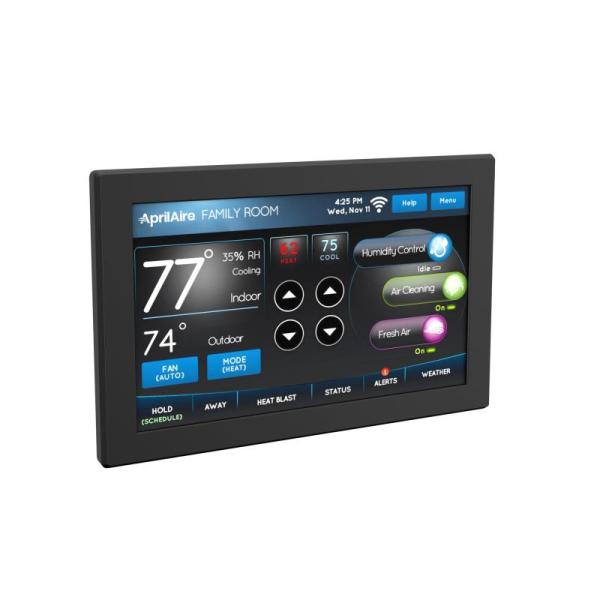 General Merch - AprilAire 8920W Wi-Fi Thermostat, Airthings 2960 View Plus Radon & Air Quality Monitor - MSRP $4,107