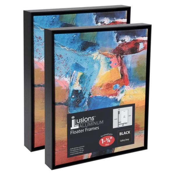 Home - Creative Mark 2pk 12"x16" Illusions Floater Frames, H.VERSAILTEX Fleece 2pc L-Shape Couch Covers - MSRP $21,845