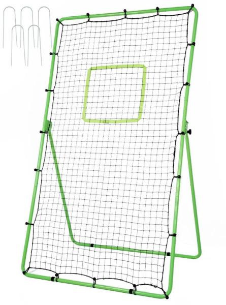 Sports - Garplaolao 4ft x 7ft Volleyball Rebounder Training, TISSCARE Vibration Plate Exercise Machine - MSRP $3,614