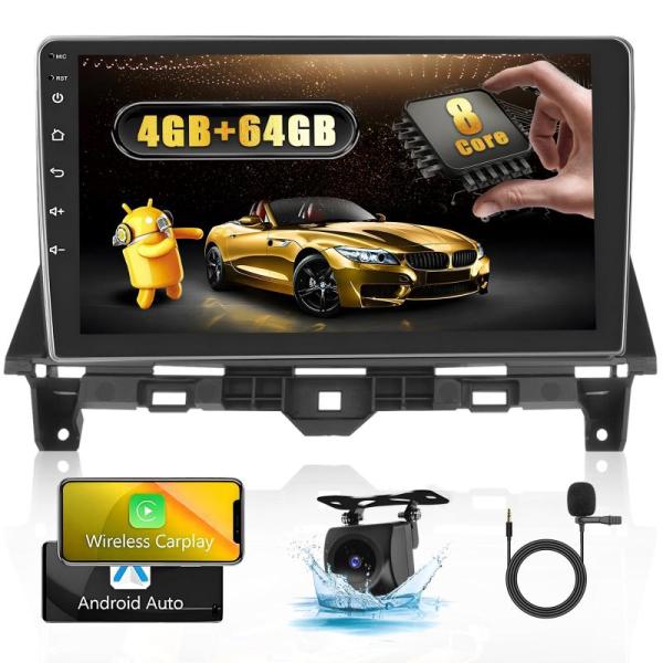 Wireless - Fuluku 8 Core 4+64GB Android Radio Dash Kit, KORONA Wearbuds Smart Watch with Wireless Earbuds - MSRP $3,751