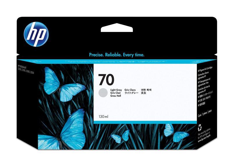 Office Product - HP 70 Light Gray 130-ml Genuine Ink Cartridge, Swarovski Crystal Shimmer Ballpoint Pen - MSRP $1,834