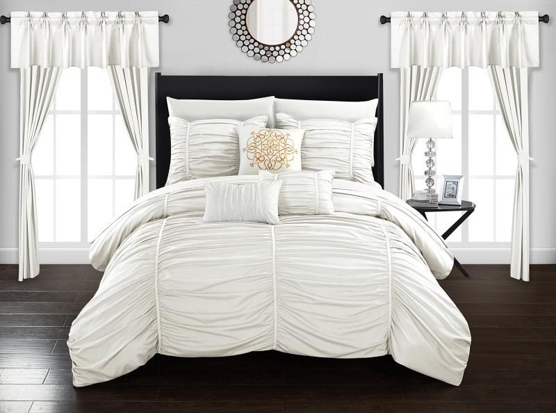 Home - Avila Comforter Set, Kirby Vacuum Filter Bags, Town & Country Bertram Window Curtains - MSRP $1,992