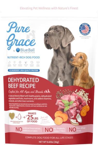 Pet Products - Blue Ball Pet Nutrition Dehydrated Dog Food, ShuxT Battery Operated Cat Water Fountain - MSRP $3,937