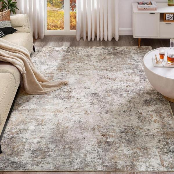 Furniture - Artoid Mode Floral Area Rug, Yancorp 5'x7' Boho Area Rug, Uermei 6x9 Area Rug - MSRP $10,826