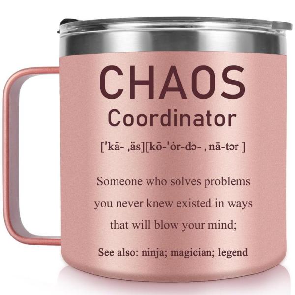 Kitchen - Chaos Coordinator Mug, Double-Sided Steel Cutting Board, Peutier Cherry Pitter - MSRP $3,770