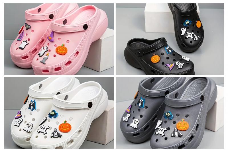 1000 - New Huge Assortment - Crocs Charms Mixed Lot - MSRP 12995.00