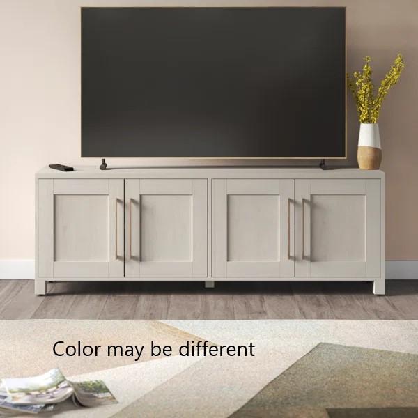 Furniture - Chabot TV Stand, Atiksh Fabric Upholstered Storage Bench, Holm Coffee Table - MSRP $4,009
