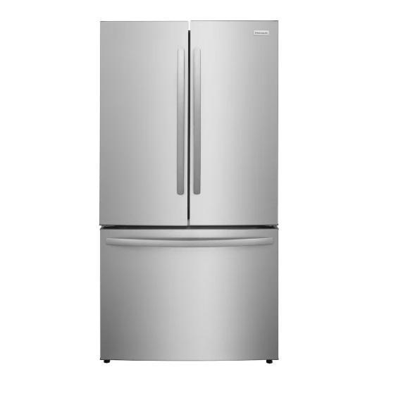 Frigidaire 36in W 28.8cu.ft French Door Refrigerator, Stainless Steel FRFN2813AF - MSRP $1,994