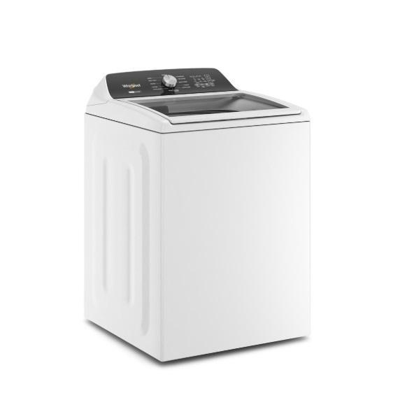 Whirlpool 4.7-4.8cu.ft Top Load Washer, White WTW5057LW - MSRP $899