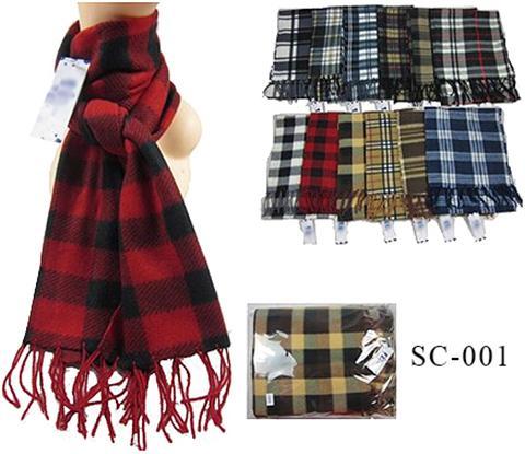 Wholesale Lot of 60 New Cozy Winter Scarves - Great Styles & Colors!