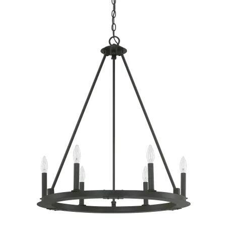 Capital Lighting 4916BI-000 Pearson 6 Light 26" Wide Chandelier - MSRP $718