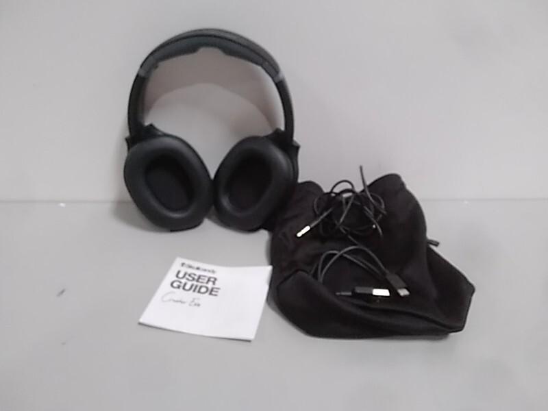Skullcandy Crusher Evo Bluetooth Wireless Headphones - Black - Est Retail $169