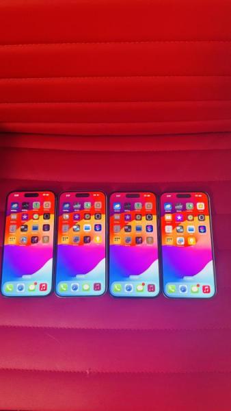 Apple iPhone 15 Pro Max 256GB, 11 units, MSRP: $11,750