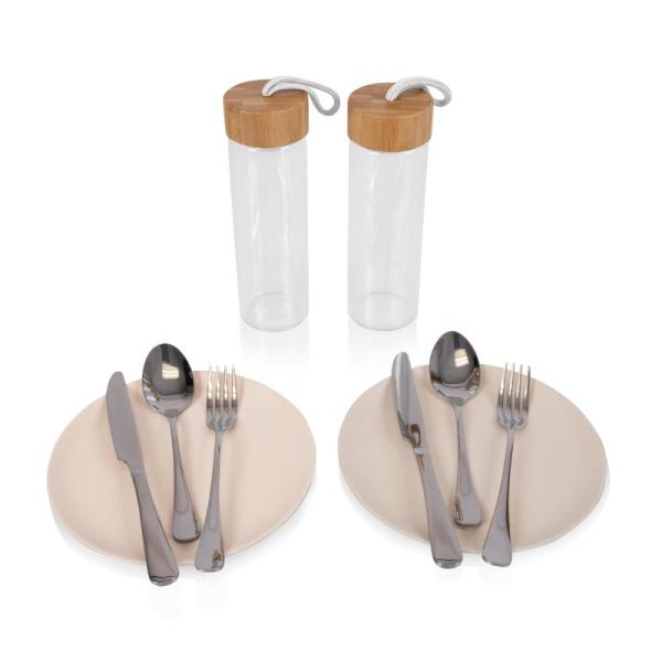 Kitchen - PICNIC TIME Carmel Roll Top Dinner Set for 2, Barfly Holiday Ornaments Cocktail Shaker Tin Set - MSRP $1,708