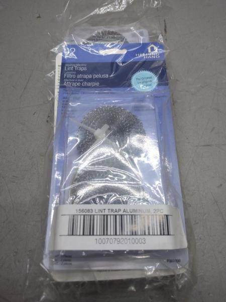 Helping Hand Washing Machine Hose Lint Trap 2 Count - MSRP $5,942