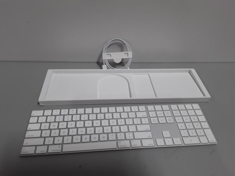 Apple White Magic Keyboard with Numeric Keypad - MSRP $128