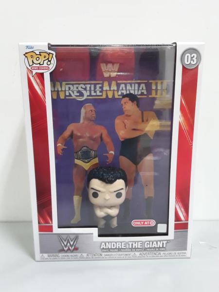 Funko POP! WWE Cover: Hulk vs Andre Andre The Giant Vinyl Figure - Est Retail $22