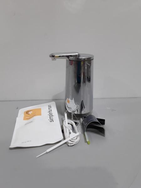 Simplehuman 10oz Automatic Sensor Pump Soap Dispenser - Est Retail $69