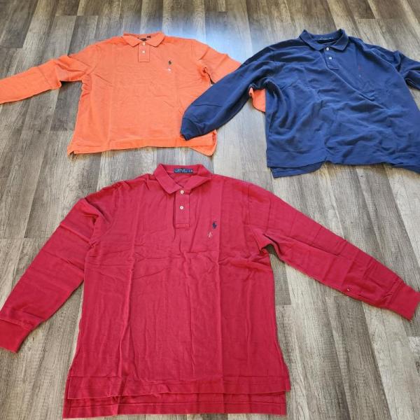 (25) Polo Ralph Lauren Long Sleeve Polo Shirts MSRP $ 3,375.00