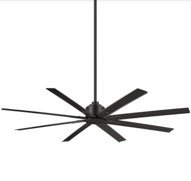 MinkaAire F896-65-CL Ceiling Fan - MSRP $514