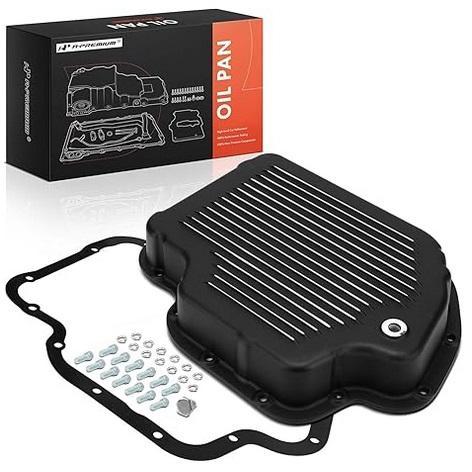 A-Premium Transmission Oil Pan with Drain Plug & Gasket for GM TH400 - MSRP $75
