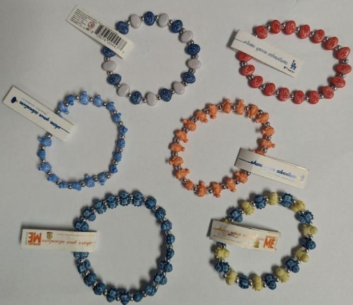 1,700ct Brand New Assorted TRRTLZ Licensed Bracelets Over $5000 Retail