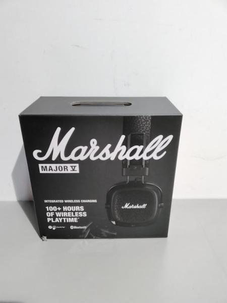 Marshall Major V On-Ear Bluetooth Headphones, Black - MSRP $99
