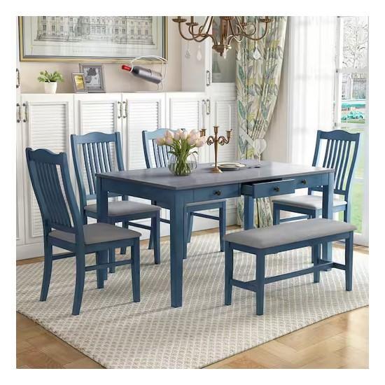 General Merch - Harper & Bright Dining Table Set, WeWarm 4-Post Air Boot and Glove Dryer - Est Retail $2,728- 1plt