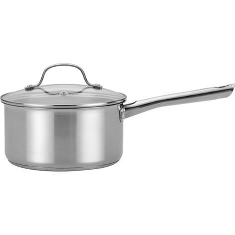 T-fal Performance Stainless Steel Sauce Pan with Lid, 3 Quart, Induction Compatible, Dishwasher Safe - MSRP $30