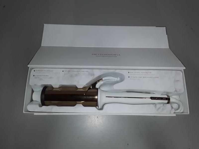 Kristin Ess Titanium Curling Iron for Big Blowout Waves - 2" - Est Retail $43