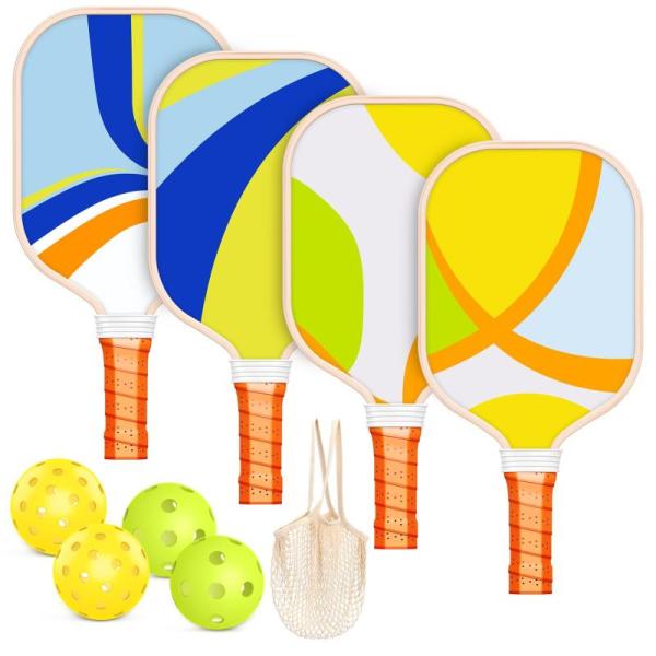 Sports - Pickleball Paddles Set of 4, Aimzar Cardboard Targets for Shooting - MSRP $1,904