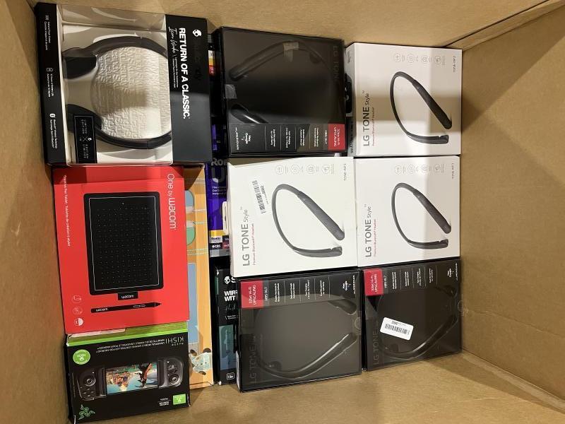 Box Of Mix Name Brand Electronics- MSRP $7,300
