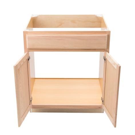 Truckload of Overstock - Project Source Unfinished Cabinet Sink Bases, End Panels, & Toe Kicks - MSRP $23,193
