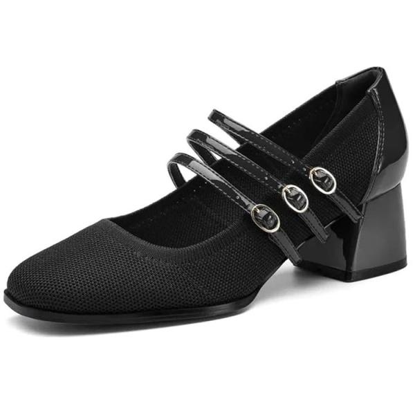 Shoes - NEWBELLA Women's Mousse FIT Square Toe Mary Janes, Ricristy Women's Pointed Toe Ankle Boots - MSRP $11,227