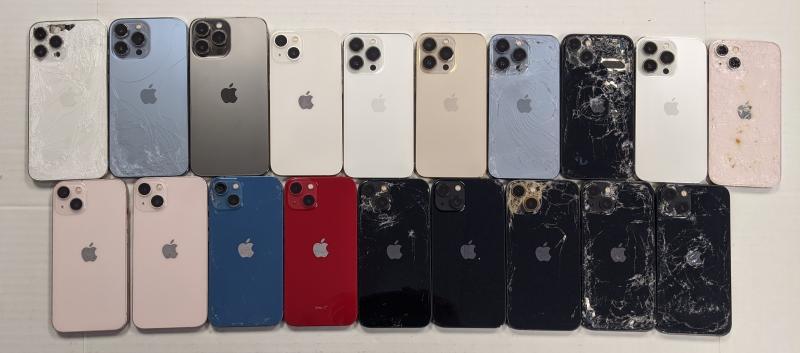 Apple iPhone 13 Pro Max & 13 Pro, 20 Units, Salvage, MSRP $20,900