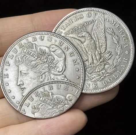 10 MORGAN DOLLAR ERROR COINS