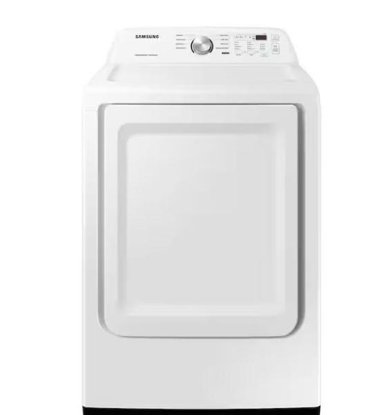 Samsung 7.2cu.ft Vented Electric Dryer, DVE45T3200W - MSRP $633