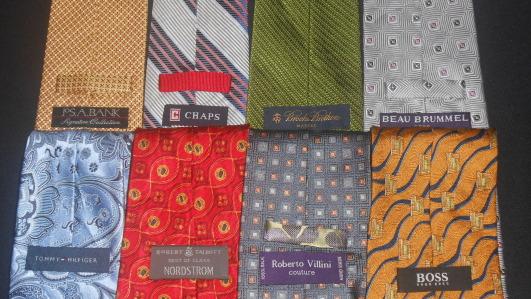 Designer Neckties - Robert Talbott, Hugo Boss, Tommy Hilfiger, Jos A Bank & More