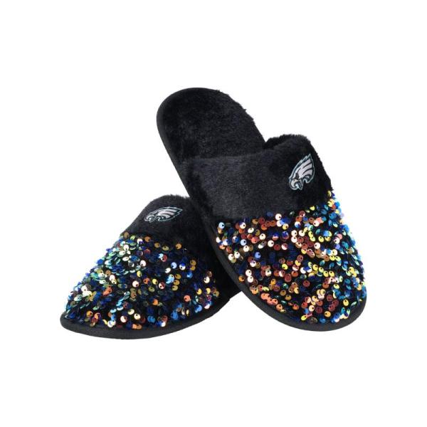 Sports - Foco Philadelphia Eagles Sequin Slipper, Mizuno Men's Standard Aerolite V-Neck Jersey - MSRP $5,213