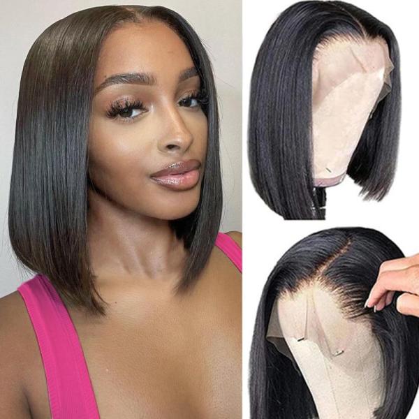 Beauty - urno ble 12" Human Hair Bob Wig, SECPOCPONY 10" 30 Strands Short Dreadlock Extensions Bundles - MSRP $3,264